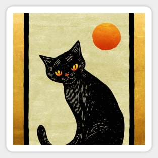 Tarot Cat Sticker